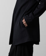 画像をギャラリービューアに読み込む, ATTACHMENT アタッチメントのPE STRETCH RIB COLLARLESS CARDIGAN - D.NAVY 公式通販サイトsession福岡セレクトショップ
