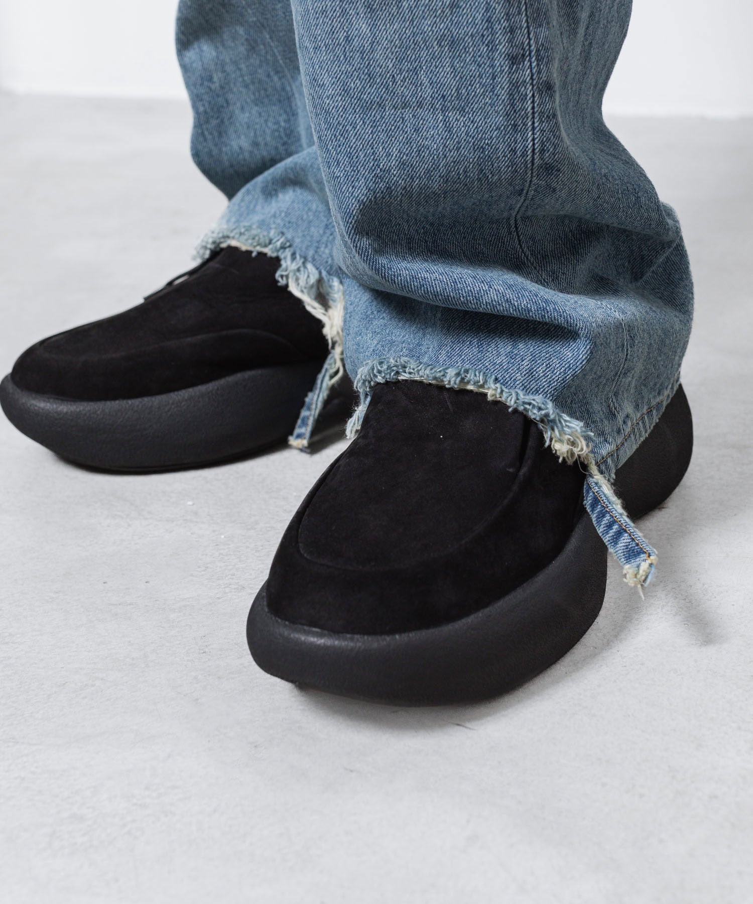 VEIN ヴェインの13OZ DENIM BOOT CUT TROUSERS - L.NAVYの公式通販サイトsession福岡セレクトショップ