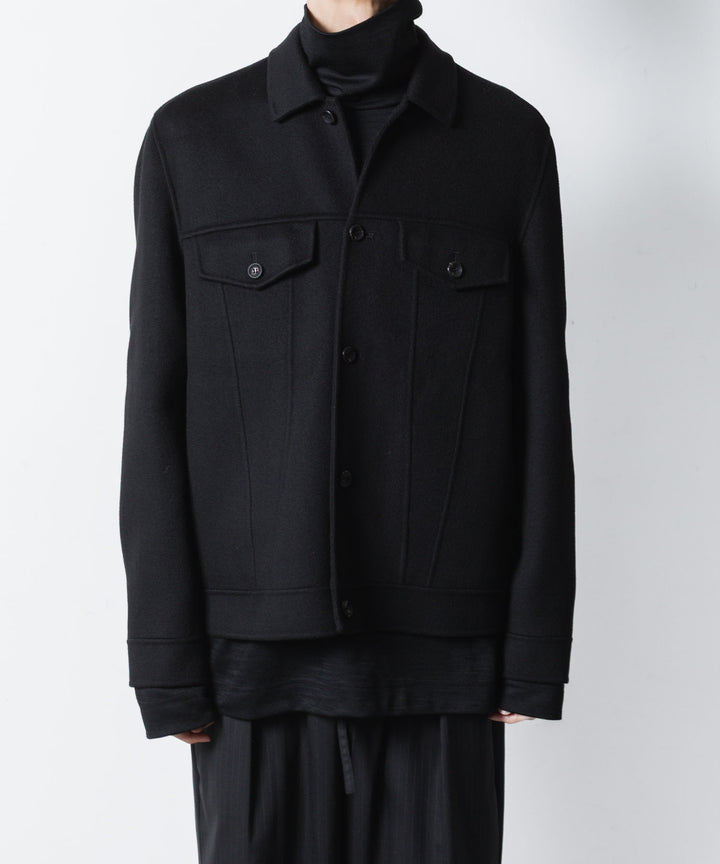 ATTACHMENT アタッチメントのWO/CA DOUBLE FACE BEAVER TRACKER JACKET - BLACKの公式通販サイトsession福岡セレクトショップ