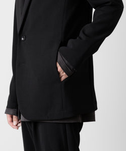 ATTACHMENT アタッチメントのPE STRETCH DOUBLE CLOTH 2B JACKET - BLACK 公式通販サイトsession福岡セレクトショップ