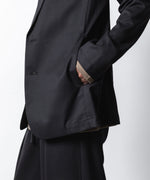 画像をギャラリービューアに読み込む, ATTACHMENT アタッチメントのT/W/SI STRETCH GABARDINE 2B JKT - BLACKの公式通販サイトsession福岡セレクトショップ
