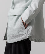 画像をギャラリービューアに読み込む, ATTACHMENT アタッチメントのWO/NY VOILE ZIP UP HOODED JACKET - L.GREEN 公式通販サイトsession福岡セレクトショップ
