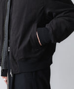画像をギャラリービューアに読み込む, VEIN ヴェインのSYNTHETIC SUEDE LEATHER BOMBER JKT - BLACKの公式通販サイトsession福岡セレクトショップ
