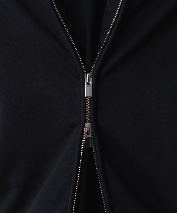 ATTACHMENT / EXCLUSIVE ITEMアタッチメントのCO STRECH TERRY ZIP UP HOODIE - BLACKの公式通販サイトsession福岡セレクトショップ