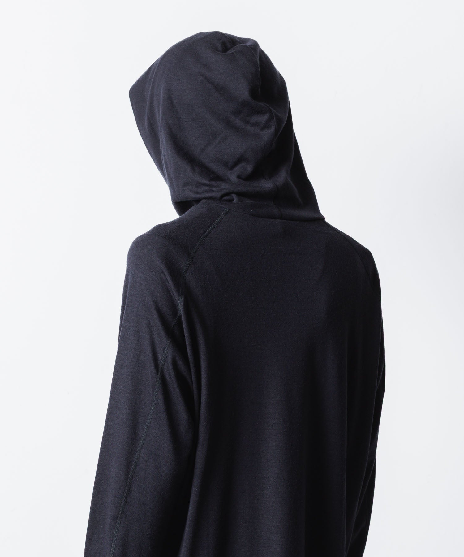 ATTACHMENT アタッチメントの1/60 WOOL SMOOTH HOODED PULLOVER - NAVYの公式通販サイトsession福岡セレクトショップ