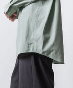 画像をギャラリービューアに読み込む, ATTACHMENT アタッチメントの140/2 GIZA BROAD BANDCOLLAR L/S SHIRT - L.GREENの公式通販サイトsession福岡セレクトショップ
