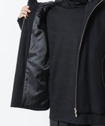 画像をギャラリービューアに読み込む, ATTACHMENT アタッチメントのWOOL SHAGGY PADDING HOODED JACKET - BLACKの公式通販サイトsession福岡セレクトショップ

