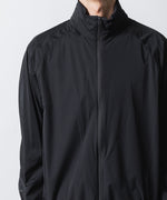 画像をギャラリービューアに読み込む, ATTACHMENT アタッチメントのNY 2LAYER STRETCH LIGHT BLOUSON - BLACKの公式通販サイトsession福岡セレクトショップ

