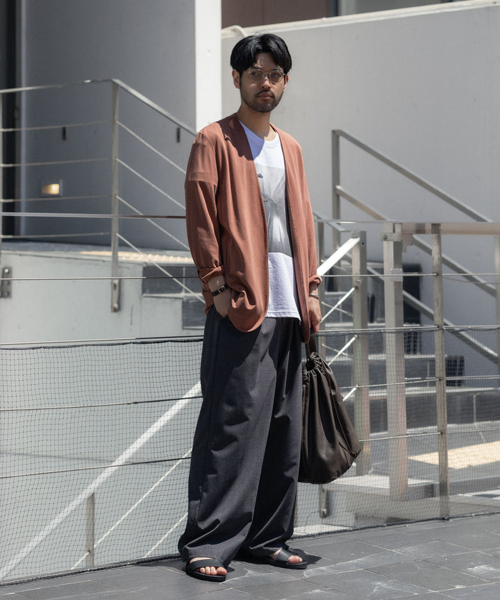 ATTACHMENT アタッチメントのSMOOTH LEATHER SLIDE SANDAL - BLACKの公式通販サイトsession福岡セレクトショップ