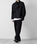 画像をギャラリービューアに読み込む, ATTACHMENT アタッチメントのCOTTON DOUBLE FACE SLIM FIT HIGHNECK L/S TEE - WHITE 公式通販サイトsession福岡セレクトショップ
