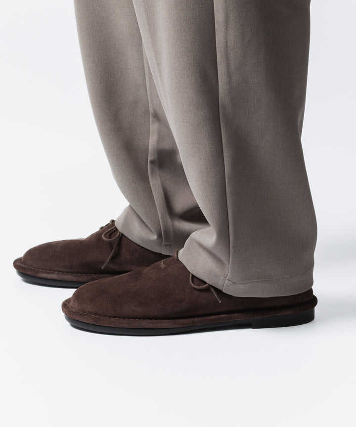 ATTACHMENT アタッチメントのCOW LEATHER SUEDE BABOUCHE - BROWNの公式通販サイトsession福岡セレクトショップ