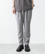 画像をギャラリービューアに読み込む, ATTACHMENT アタッチメントのPE STRETCH DOUBLE CLOTH REGULAR FIT EASY TROUSERS - L.GRAYの公式通販サイトsession福岡セレクトショップ
