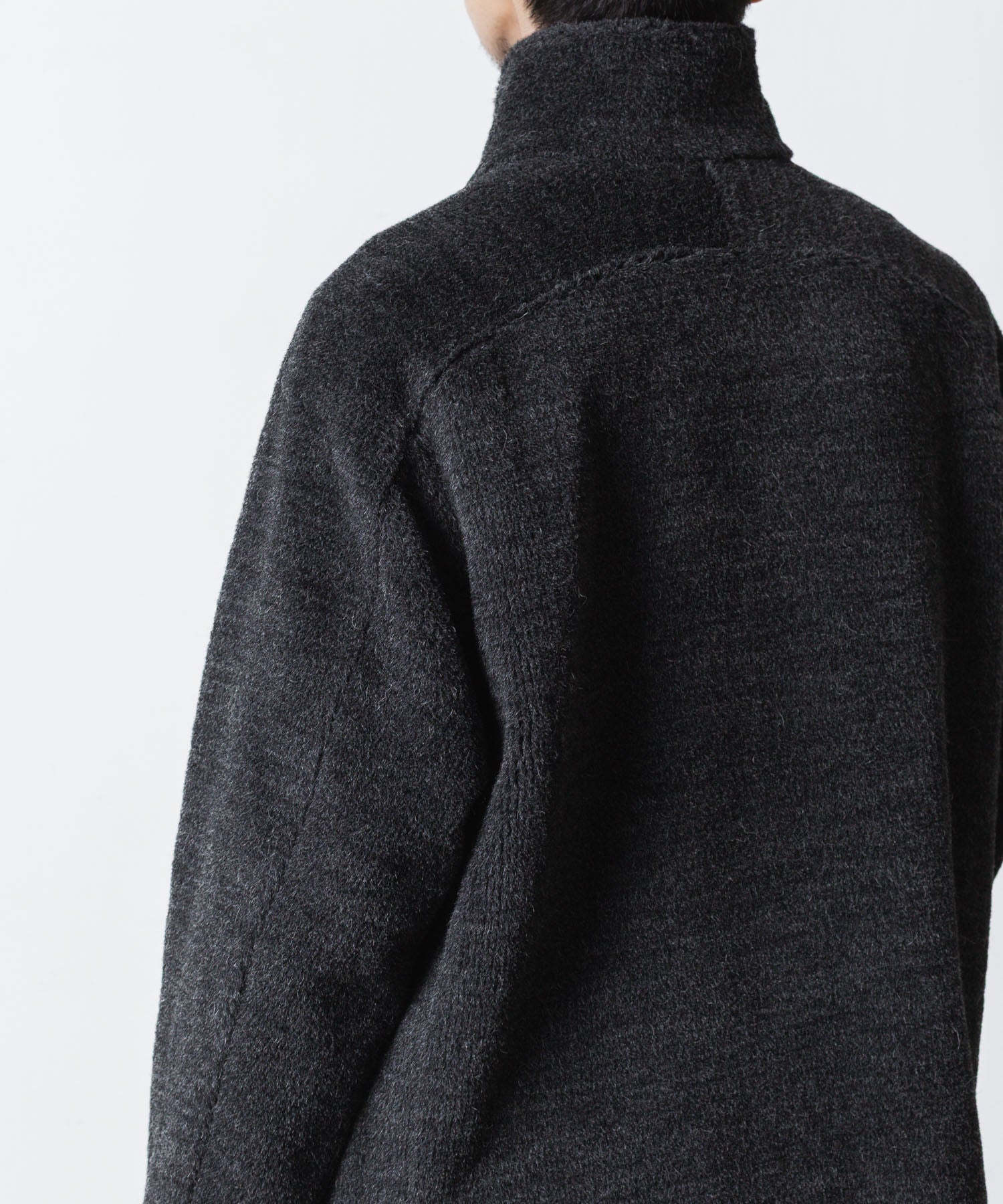 ATTACHMENT アタッチメントのWO/ALPACA BOA ZIP UP BLOUSON - D.GRAYの公式通販サイトsession福岡セレクトショップ