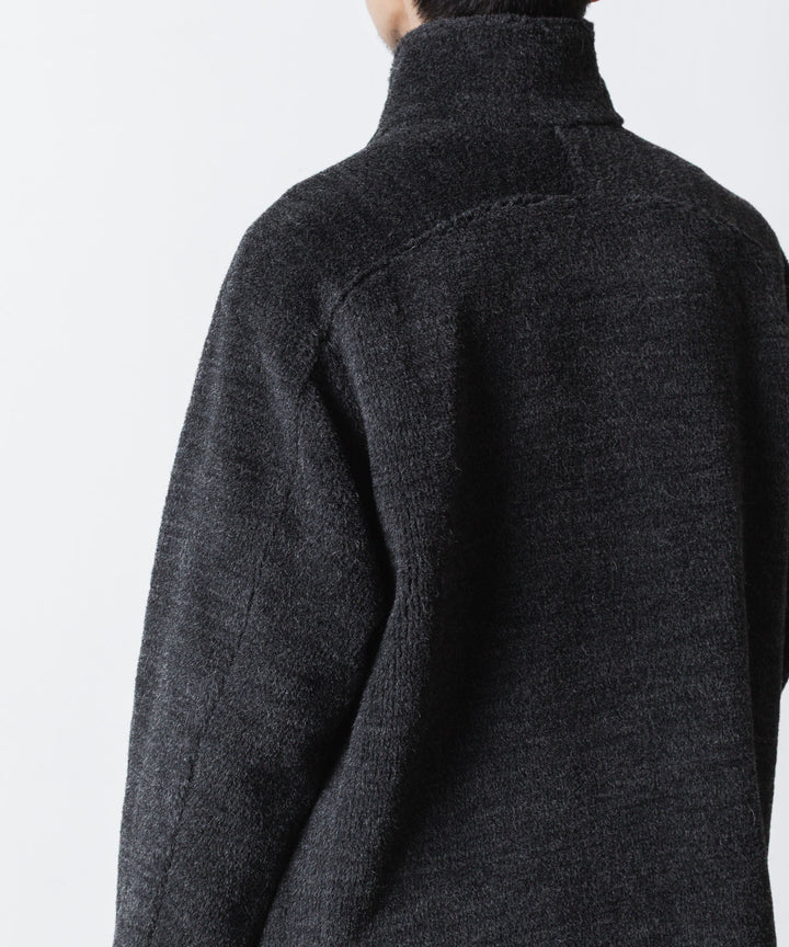 ATTACHMENT アタッチメントのWO/ALPACA BOA ZIP UP BLOUSON - D.GRAYの公式通販サイトsession福岡セレクトショップ