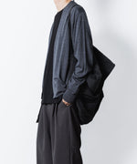 画像をギャラリービューアに読み込む, ATTACHMENT アタッチメント × JOHN SMEDLEYの× JOHN SMEDLEY MERINO EXTRAFINE BUTTONLESS V NECK CARDIGAN - D.GRAYの公式通販サイトsession福岡セレクトショップ
