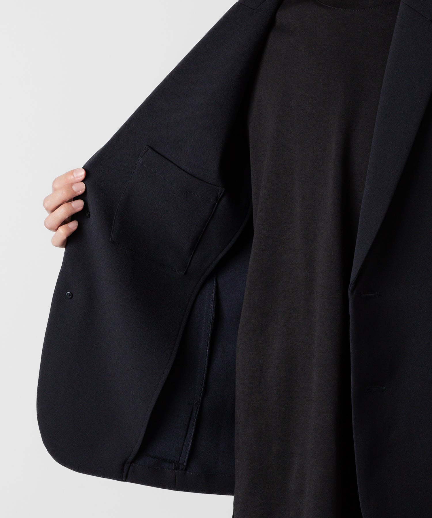 ATTACHMENT アタッチメントのPE STRETCH DOUBLE CLOTH 2B JACKET - NAVY 公式通販サイトsession福岡セレクトショップ