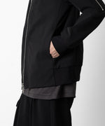 画像をギャラリービューアに読み込む, ATTACHMENT アタッチメントの別注SOLOTEX DOUBLE CLOTH SLIM FIT MA-1 - BLACKの公式通販サイトsession福岡セレクトショップ

