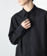画像をギャラリービューアに読み込む, ATTACHMENT アタッチメントのWO/TA STRETCH TRO L/S SHIRT - BLACKの公式通販サイトsession福岡セレクトショップ
