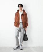 画像をギャラリービューアに読み込む, ATTACHMENT アタッチメントのWO/TA STRETCH TRO REGULAR FIT EASY TROUSERS - X.GRAYの公式通販サイトsession福岡セレクトショップ
