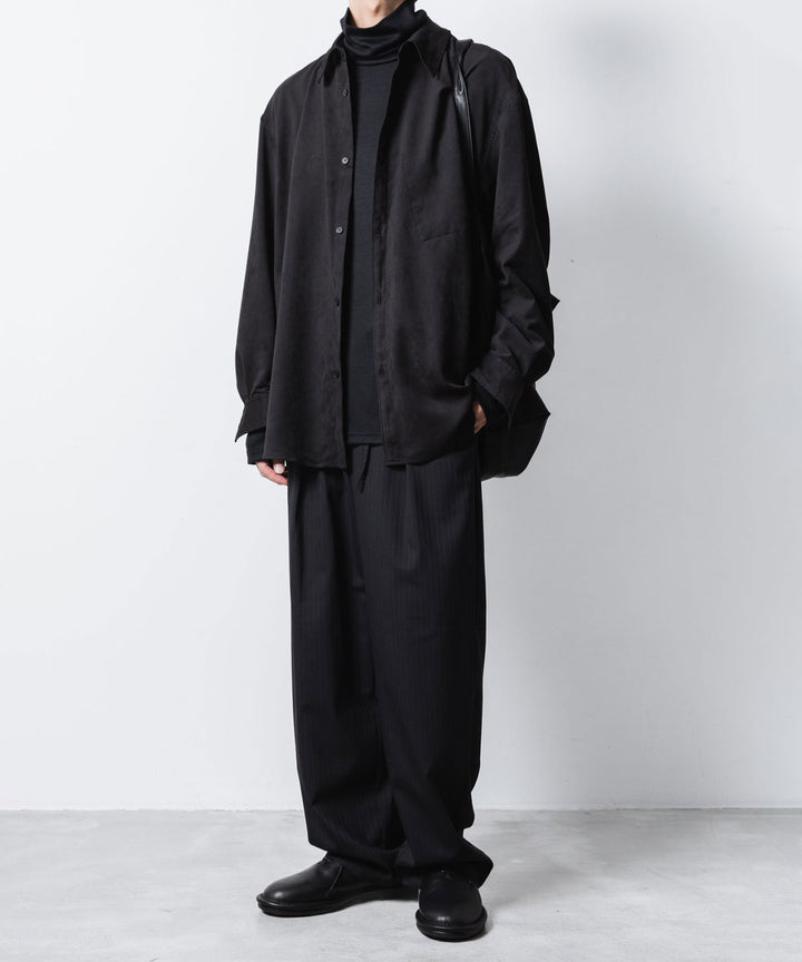 ATTACHMENT アタッチメントの1/60 WOOL SMOOTH HIGH NECK TURTLE L/S TEE - BLACKの公式通販サイトsession福岡セレクトショップ