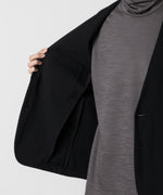 画像をギャラリービューアに読み込む, TTACHMENT アタッチメントのNY/CO STRETCH JERSEY COLLARLESS JACKET - BLACK 公式通販サイトsession福岡セレクトショップ
