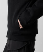 画像をギャラリービューアに読み込む, ato(アトウ)のSTAND COLLAR ZIP CARDIGAN  - BLACKの公式通販サイトsession福岡セレクトショップ
