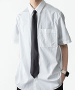 画像をギャラリービューアに読み込む, ATTACHMENT アタッチメントのSILK SATIN TIE - BLACKの公式通販サイトsession福岡セレクトショップ
