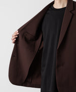 画像をギャラリービューアに読み込む, ATTACHMENT アタッチメントのPE STRETCH DOUBLE CLOTH 2B JACKET - BROWN 公式通販サイトsession福岡セレクトショップ
