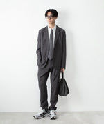 画像をギャラリービューアに読み込む, ATTACHMENT アタッチメントのWO/TA STRETCH TRO REGULAR FIT EASY TROUSERS - D.GRAYの公式通販サイトsession福岡セレクトショップ
