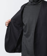画像をギャラリービューアに読み込む, ATTACHMENT アタッチメントのT/W/SI STRETCH GABARDINE COLLARLESS JKT - BLACKの公式通販サイトsession福岡セレクトショップ
