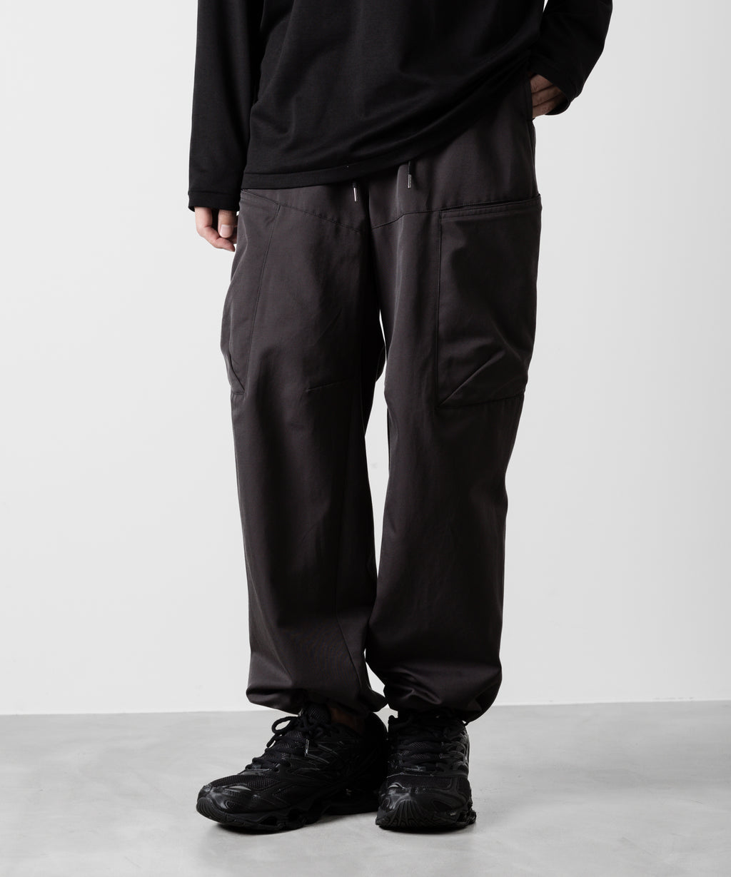 ATTACHMENT アタッチメントのNY/CO TWILL WIDE CARGO TROUSERS - D.GRAY 公式通販サイトsession福岡セレクトショップ