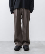 画像をギャラリービューアに読み込む, ATTACHMENT / EXCLUSIVE ITEMアタッチメントのWO/PE STRECH GABARDINE BELTED TROUSERS - D.GRAYの公式通販サイトsession福岡セレクトショップ
