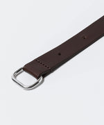 画像をギャラリービューアに読み込む, ATTACHMENT アタッチメントのCOW LEATHER BUCKLE LESS BELT - BROWNの公式通販サイトsession福岡セレクトショップ
