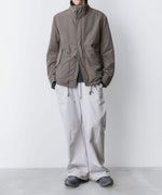 画像をギャラリービューアに読み込む, ATTACHMENT アタッチメントのCO STRECH TERRY 3D WIDE TROUSERS - X.GRAYの公式通販サイトsession福岡セレクトショップ
