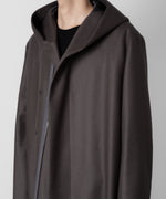 画像をギャラリービューアに読み込む, ATTACHMENT アタッチメントの限定2/90 SUPER120S MALTON ZIPUP HOODED COAT - D.KH GRAYの公式通販サイトsession福岡セレクトショップ

