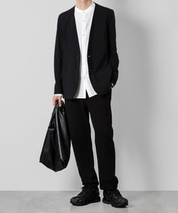 ATTACHMENT アタッチメントのSOFT CLASSIC TERRY SWEAT PANTS - BLACKの公式通販サイトsession福岡セレクトショップ