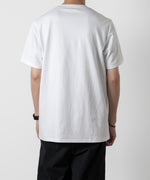 画像をギャラリービューアに読み込む, ATTACHMENT アタッチメントのCOTTON DOUBLE FACE SLIM FIT S/S TEE - WHITE  公式通販サイトsession福岡セレクトショップ
