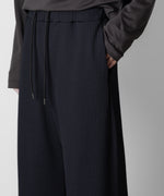 画像をギャラリービューアに読み込む, ATTACHMENT アタッチメントのPE STRETCH RIB WIDE LOUNGE TROUSERS - D.NAVY 公式通販サイトsession福岡セレクトショップ
