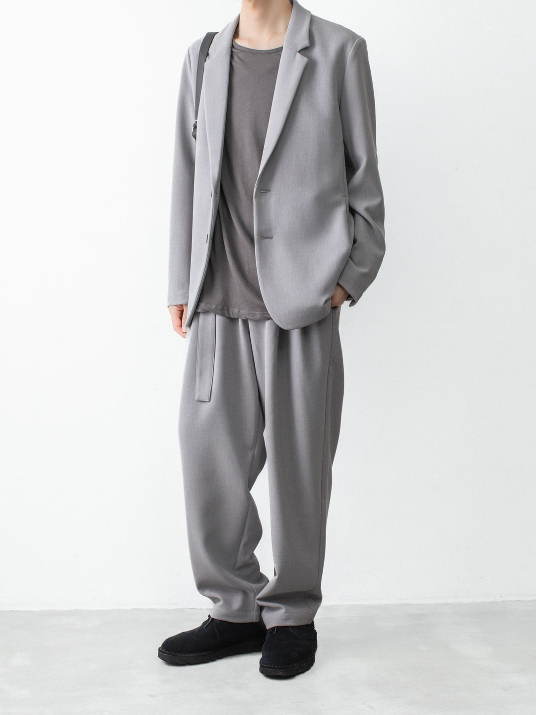 ATTACHMENT アタッチメントのPE STRETCH DOUBLE CLOTH 2B JKT - L.GRAYの公式通販サイトsession福岡セレクトショップ