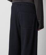 画像をギャラリービューアに読み込む, ATTACHMENT アタッチメントのPE STRETCH RIB WIDE LOUNGE TROUSERS - D.NAVY 公式通販サイトsession福岡セレクトショップ
