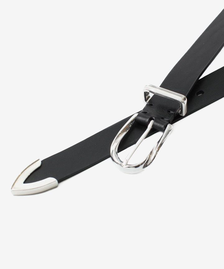 ATTACHMENT アタッチメントのCOW LEATHER WESTERN BELT - BLACKの公式通販サイトsession福岡セレクトショップ