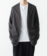 画像をギャラリービューアに読み込む, ATTACHMENT アタッチメントのCOTTON DOUBLE FACE COLLARLESS CARDIGAN - D.GRAYの公式通販サイトsession福岡セレクトショップ
