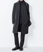 画像をギャラリービューアに読み込む, ATTACHMENT アタッチメントのT/W/SI STRETCH GABARDINE REGULAR FIT EASY TROUSERS - S.BLACKの公式通販サイトsession福岡セレクトショップ
