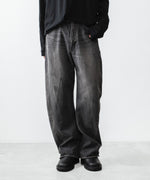 画像をギャラリービューアに読み込む, ATTACHMENT アタッチメントの13OZ DENIM 3D JEANS - BLACKの公式通販サイトsession福岡セレクトショップ
