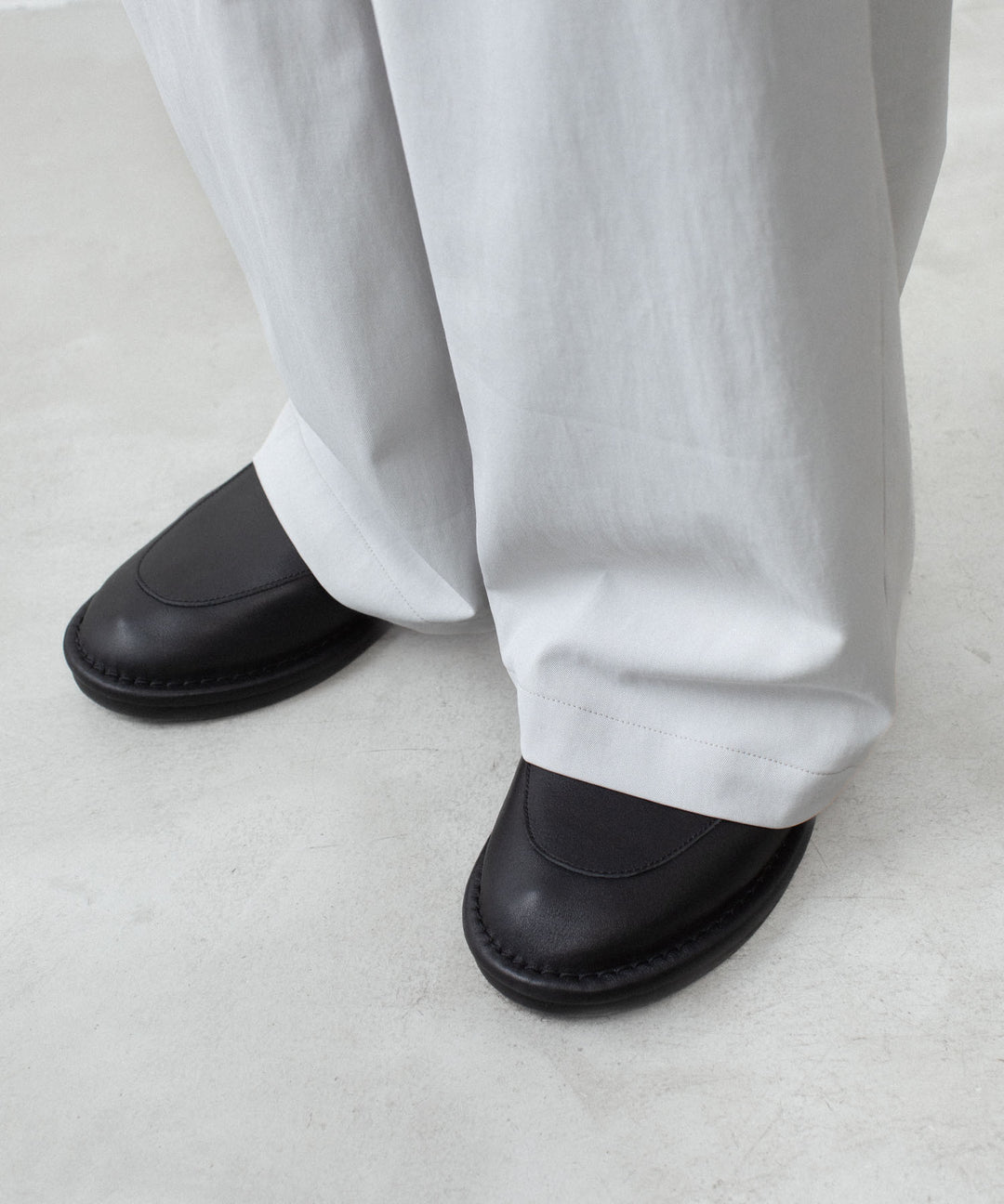 ATTACHMENT アタッチメントのPE/CO/LI DRY TWILL WIDE TROUSERS - L.GRAYの公式通販サイトsession福岡セレクトショップ