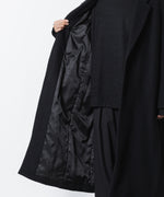 画像をギャラリービューアに読み込む, ATTACHMENT アタッチメントのWOOL SHAGGY PADDING CHESTER COAT - BLACKの公式通販サイトsession福岡セレクトショップ
