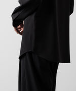 画像をギャラリービューアに読み込む, ATTACHMENT アタッチメントのPE STRETCH VIYELLA REGULAR COLLAR DRESS SHIRT - BLACK 公式通販サイトsession福岡セレクトショップ
