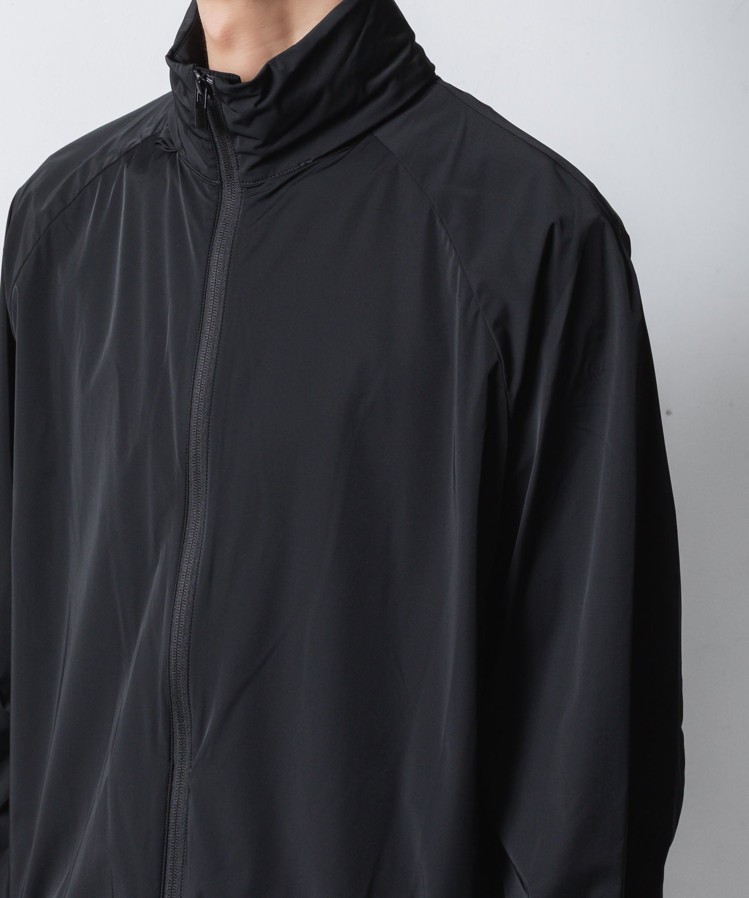 ATTACHMENT アタッチメントのNY 2LAYER STRETCH LIGHT BLOUSON - BLACKの公式通販サイトsession福岡セレクトショップ