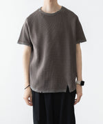 画像をギャラリービューアに読み込む, VEIN ヴェインの30//2 WAFFLE RAGLAN S/S TEE - KHAKI GRAYの公式通販サイトsession福岡セレクトショップ
