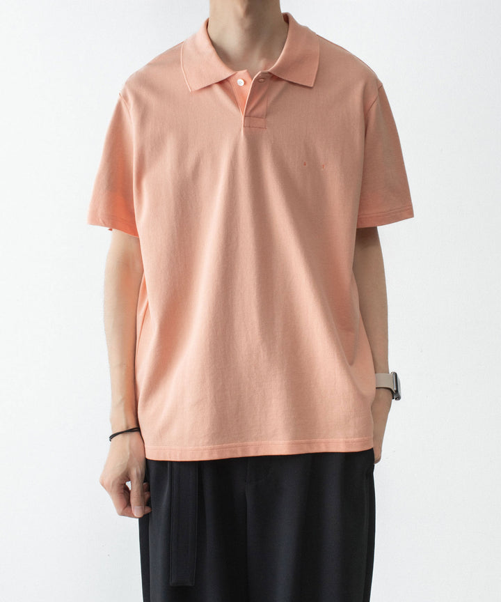 ATTACHMENT アタッチメントのSOFT PIQUE S/S POLO - L.ORANGEの公式通販サイトsession福岡セレクトショップ